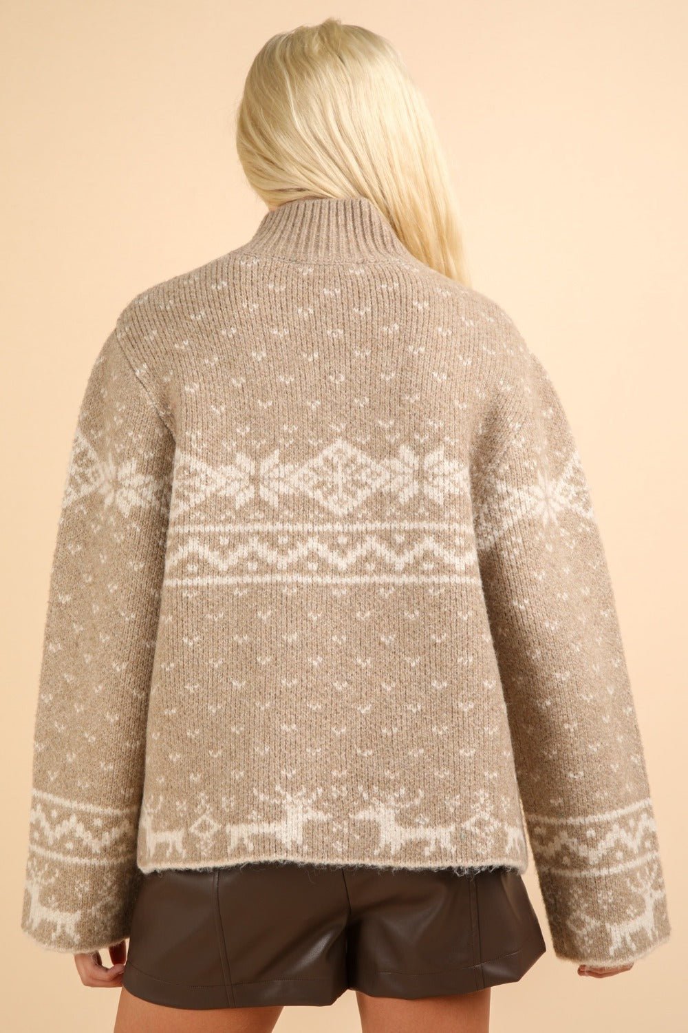 Mocha Alpine Sweater - Mack & Harvie