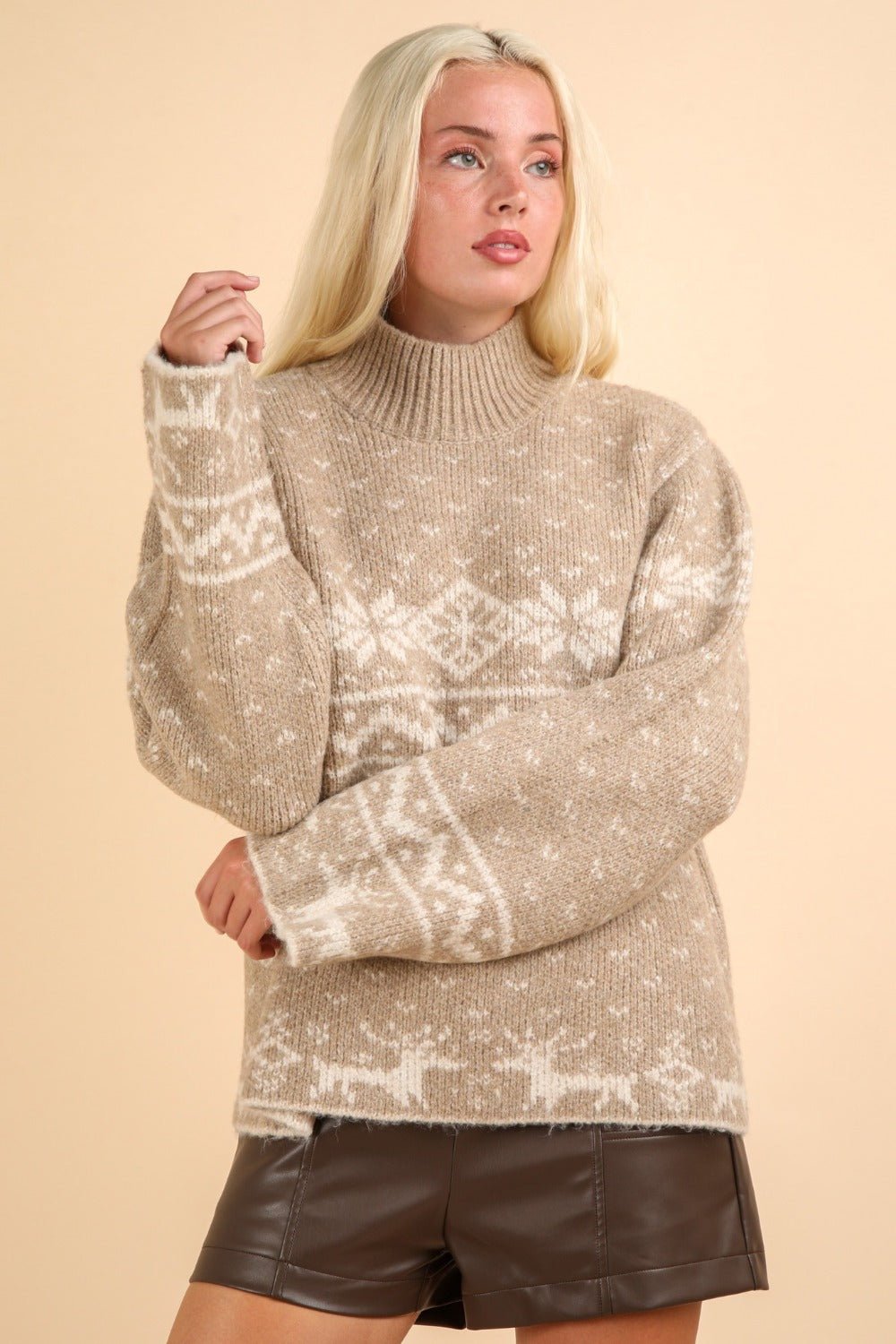 Mocha Alpine Sweater - Mack & Harvie