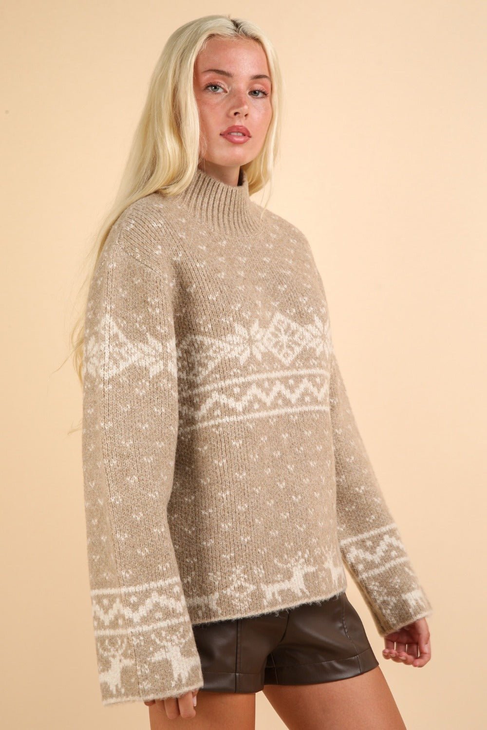 Mocha Alpine Sweater - Mack & Harvie