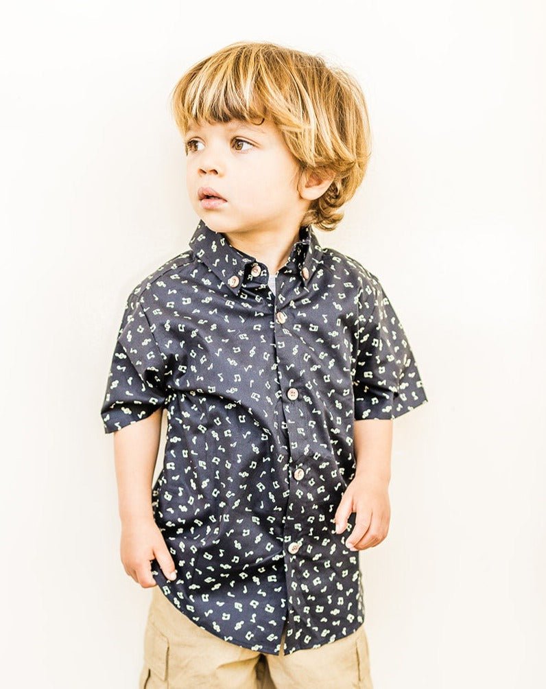 Musical Note Button Down - Mack & Harvie