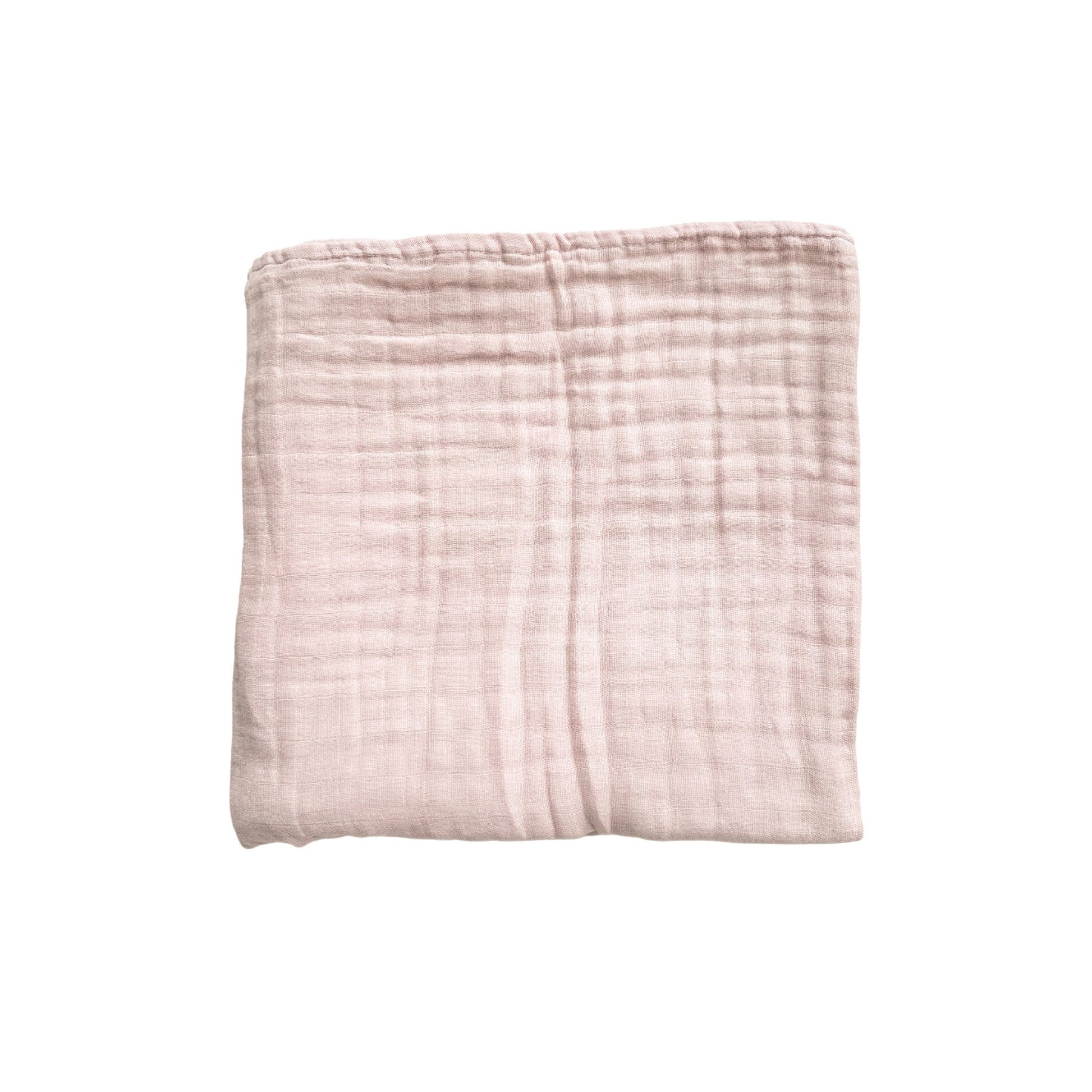 Muslin 6 - Layer Blanket - Baby Pink - Mack & Harvie