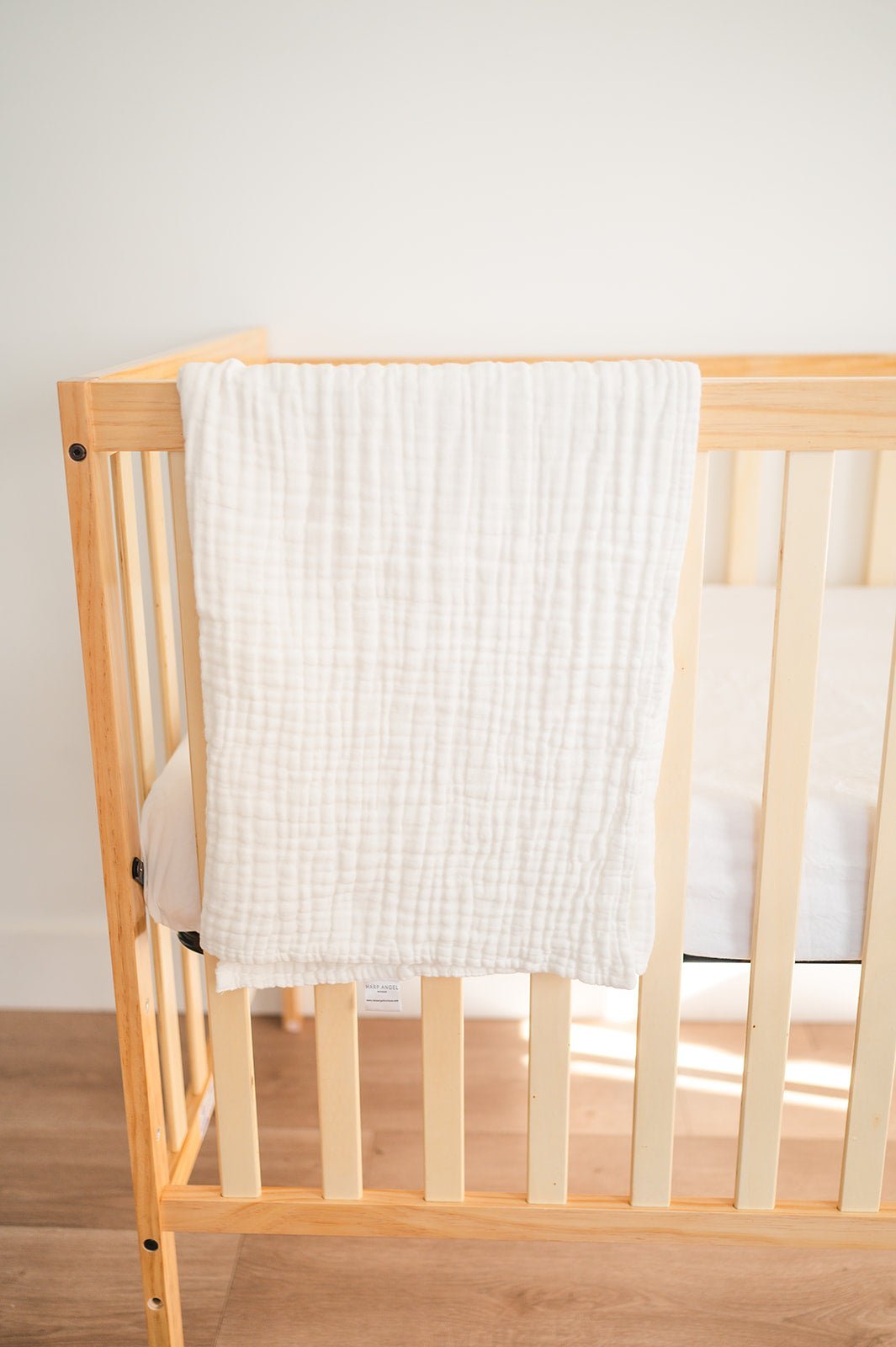 Muslin 6 - Layer Blanket - White - Mack & Harvie