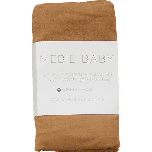 Mustard Bamboo Stretch Swaddle - Mack & Harvie