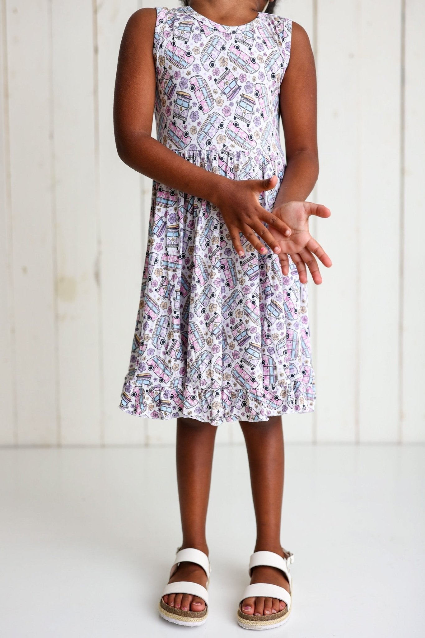 OFF TO PARADISE DREAM RUFFLE DRESS - Mack & Harvie