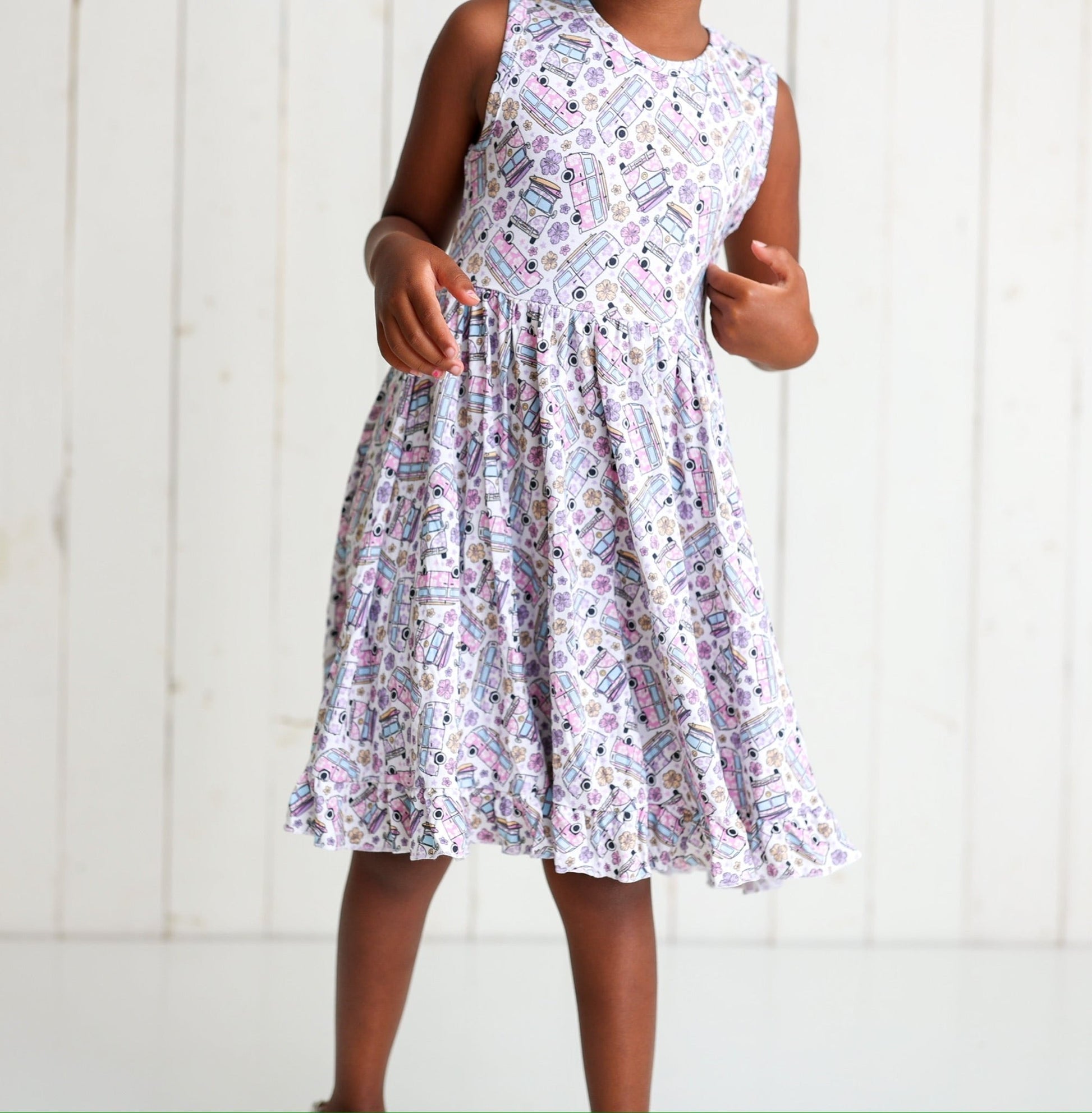 OFF TO PARADISE DREAM RUFFLE DRESS - Mack & Harvie