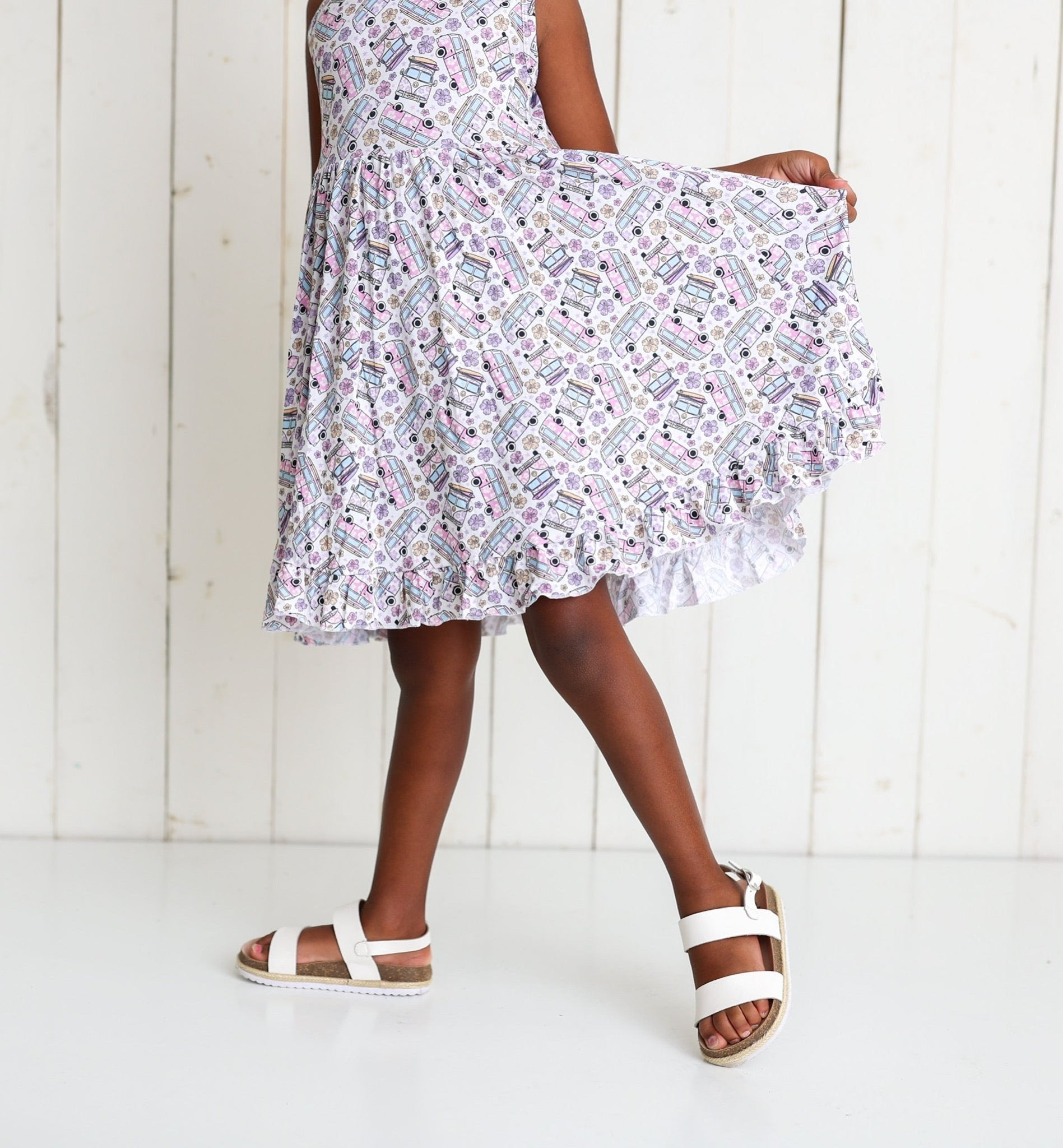 OFF TO PARADISE DREAM RUFFLE DRESS - Mack & Harvie