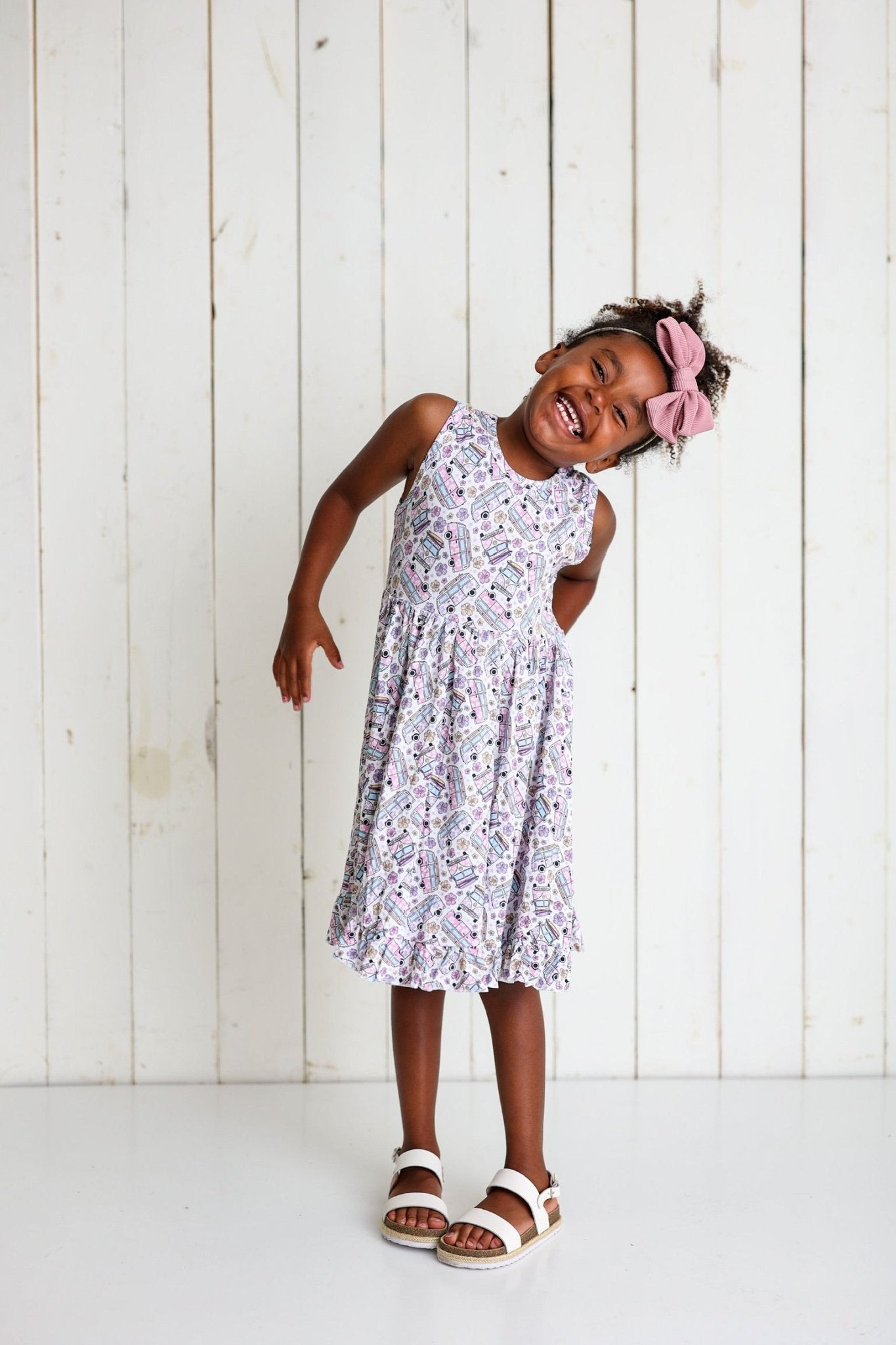 OFF TO PARADISE DREAM RUFFLE DRESS - Mack & Harvie