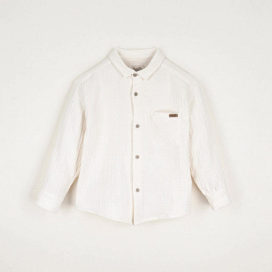 Off White Shirt with Pockets - Mack & Harvie