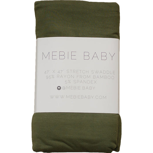 Olive Bamboo Stretch Swaddle - Mack & Harvie