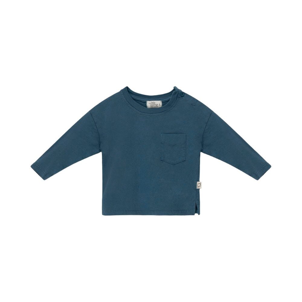 Organic Basic Baby T-Shirt - Blue - Mack & Harvie