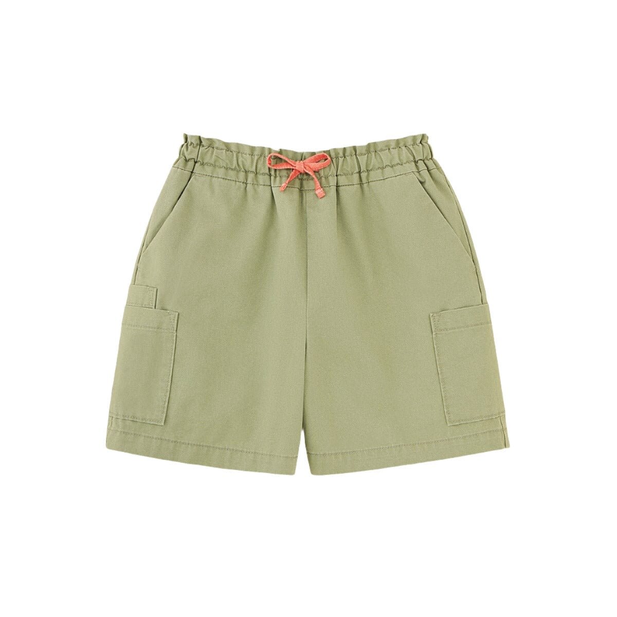 Organic Cotton Cargo Shorts - Oil Green - Mack & Harvie