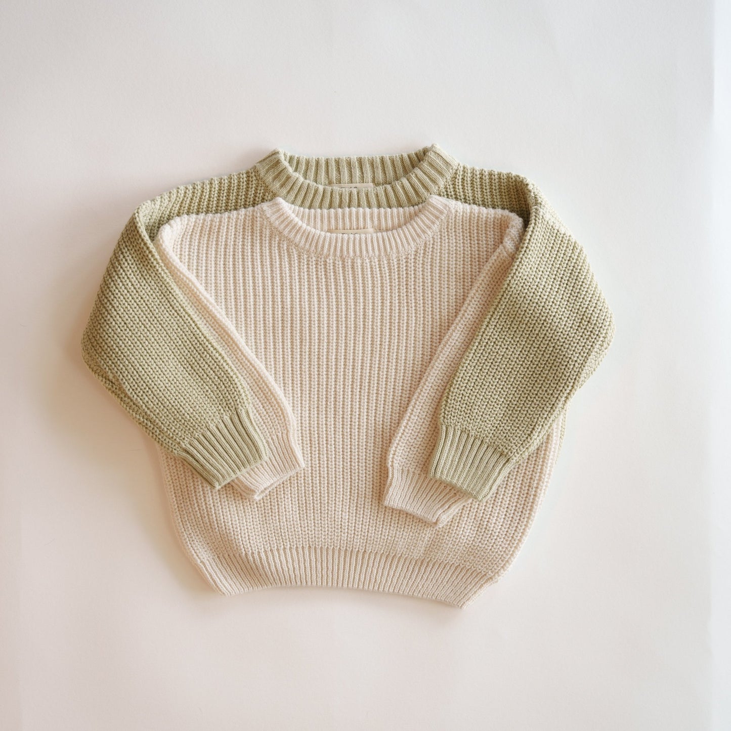 Organic Oversized Knit Sweater - Mack & Harvie