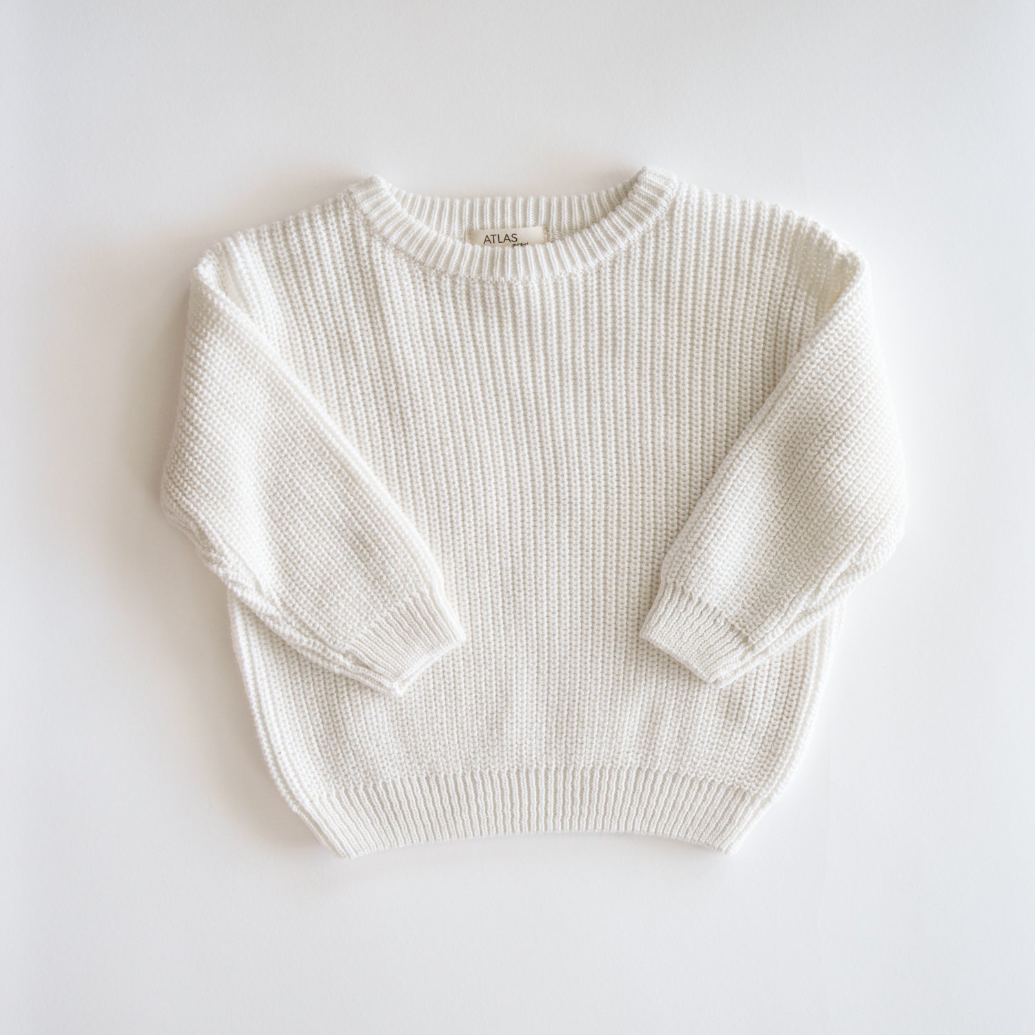 Organic Oversized Knit Sweater - Mack & Harvie