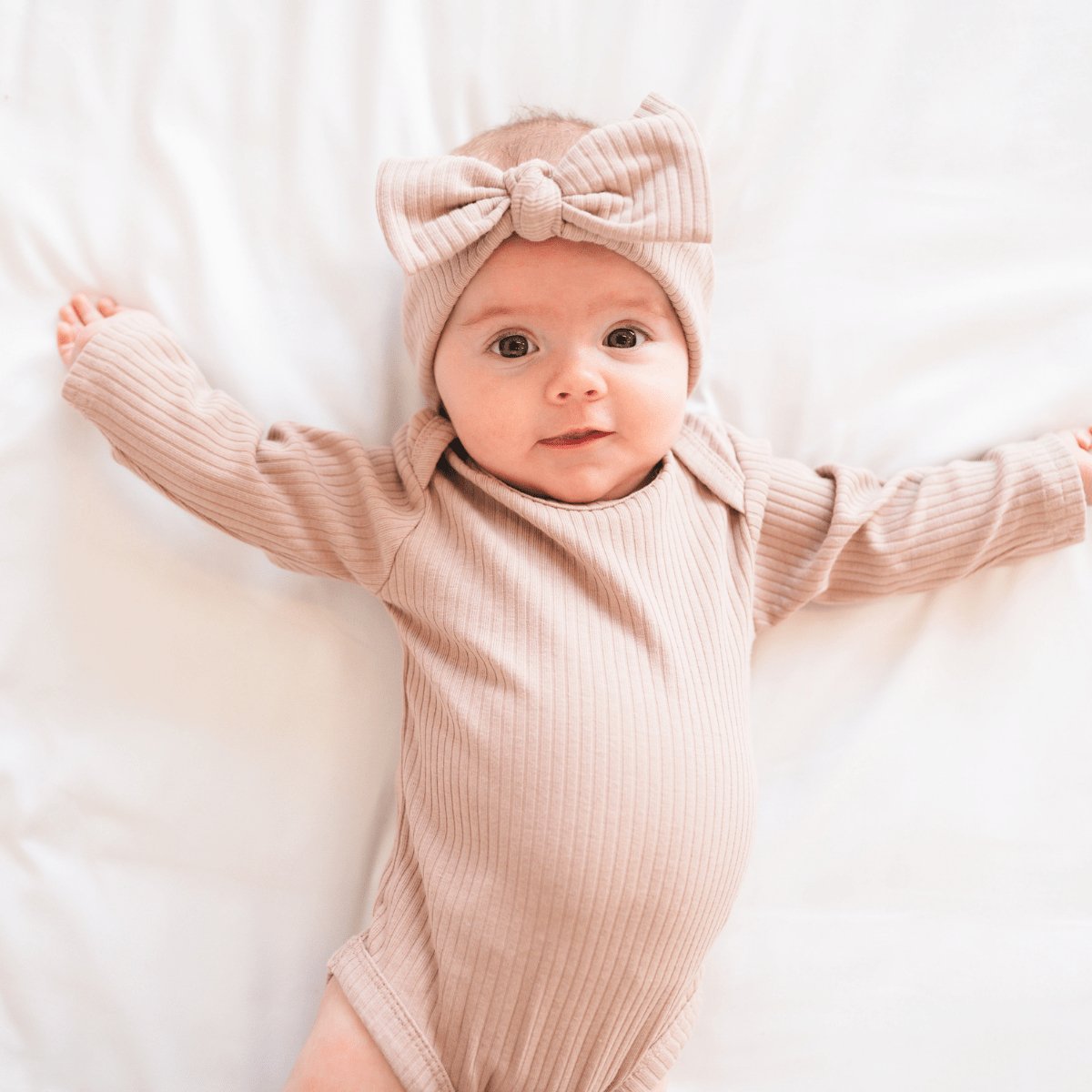 Organic Ribbed Cotton Bodysuit - Mack & Harvie