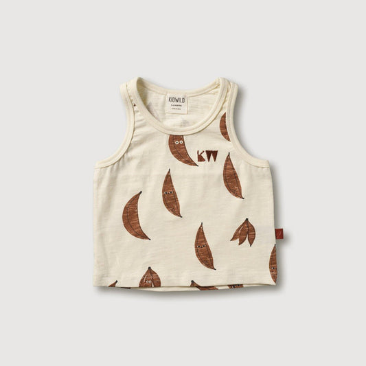 Organic Tank Top - Banana AOP - Mack & Harvie