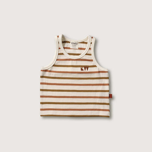 Organic Tank Top - Multi Stripe - Mack & Harvie