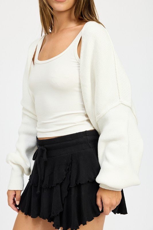 OVERSIZED SHRUG CARDIGAN - Mack & Harvie