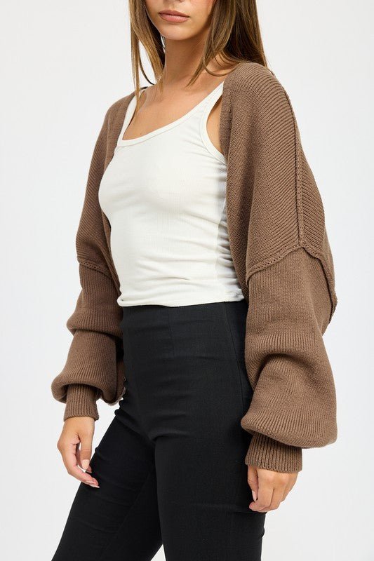 OVERSIZED SHRUG CARDIGAN - Mack & Harvie