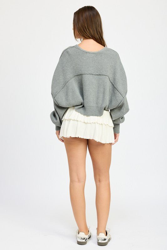 OVERSIZED SHRUG CARDIGAN - Mack & Harvie