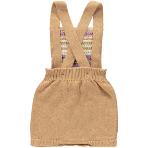 Paloma Romper Pants - Natural/Caramel - Mack & Harvie