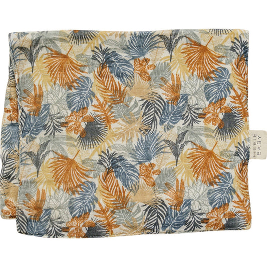 Paradise Palms Muslin Burp Cloth - Mack & Harvie