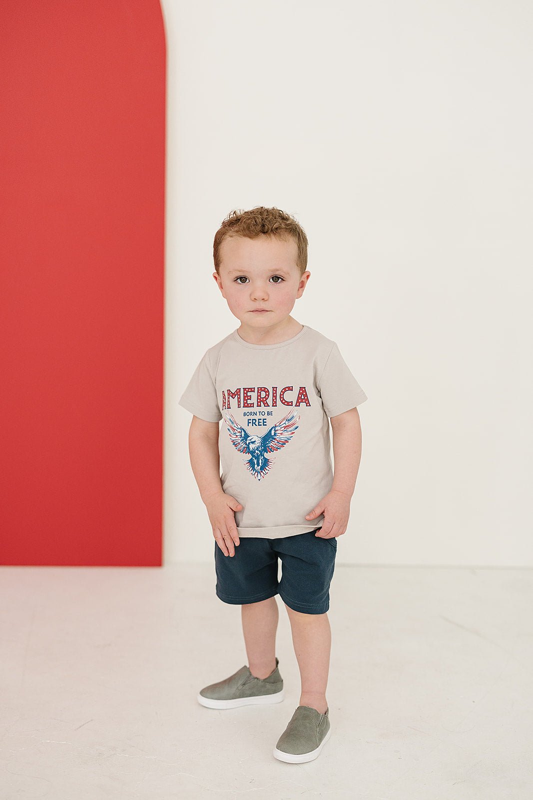 Patriotic Eagle Tee - Mack & Harvie