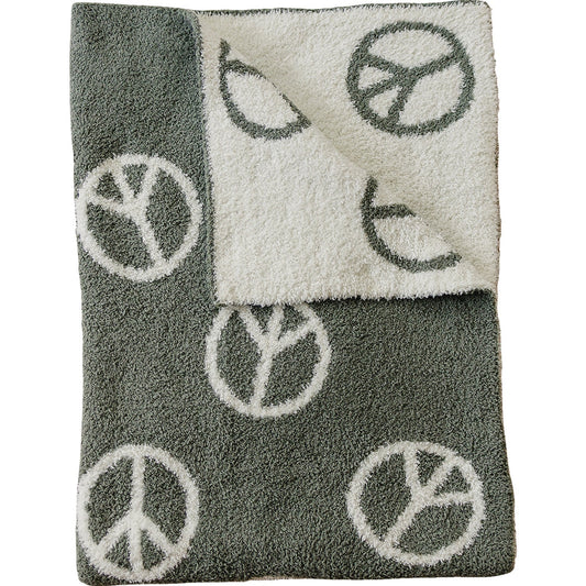 Peace Plush Blanket - Mack & Harvie