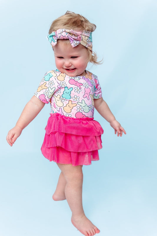 PEEPS FOR DAISIES DREAM TUTU BODYSUIT DRESS - Mack & Harvie