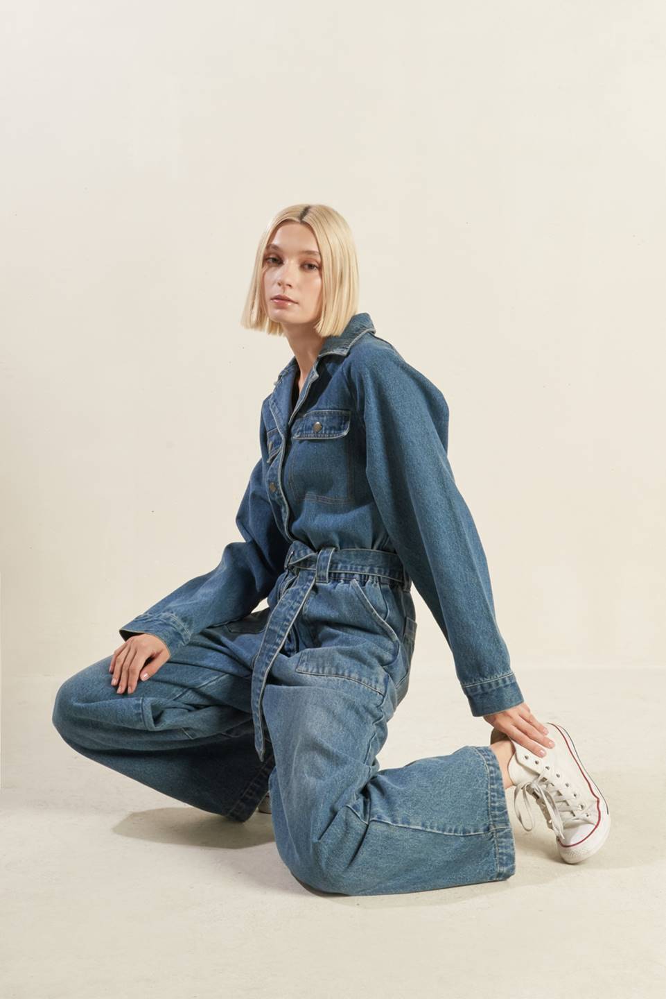 PERFECT MEET DENIM JUMPSUIT - Mack & Harvie