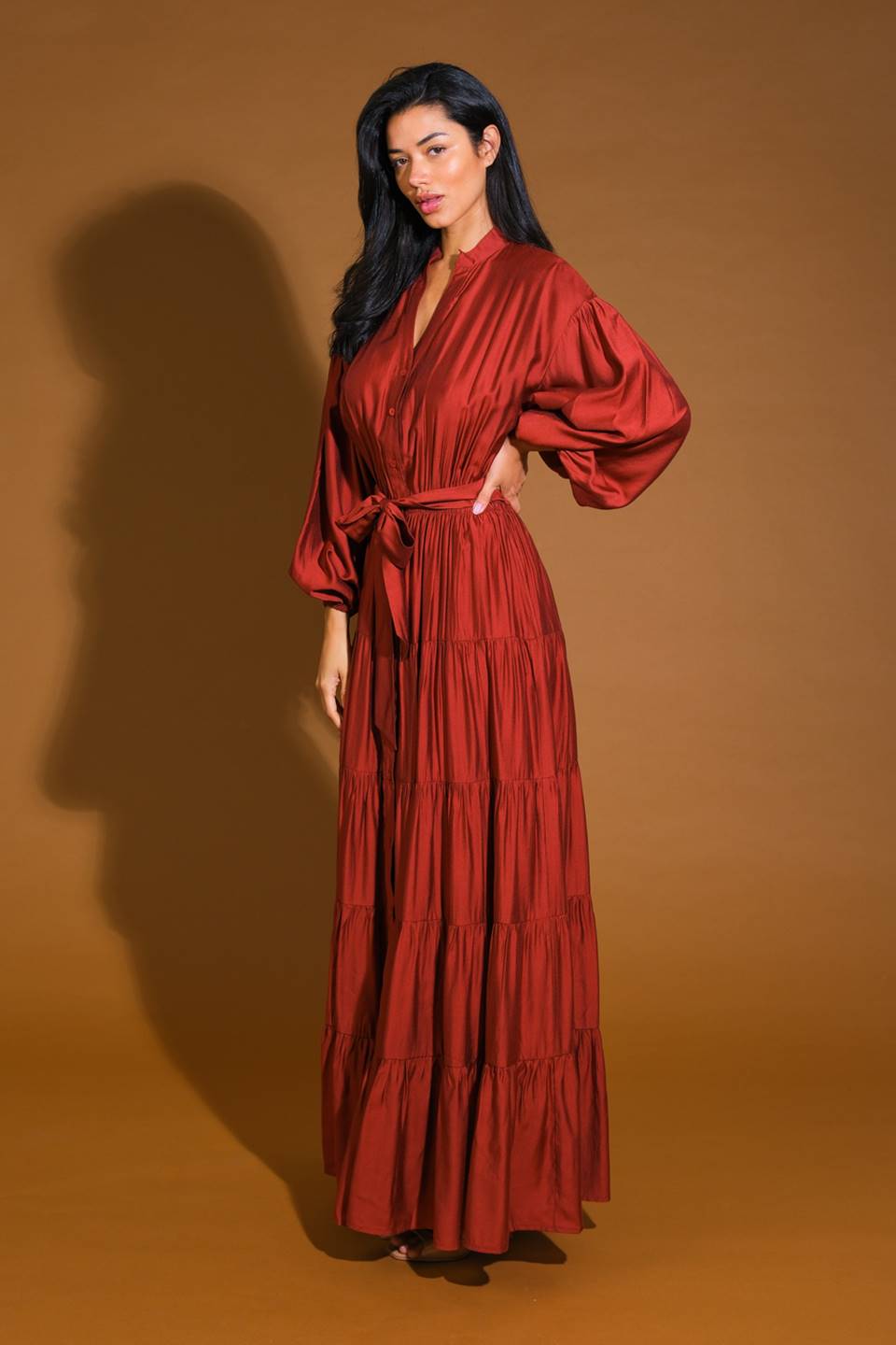 PERFECT POTENTIAL WOVEN MAXI DRESS - Mack & Harvie