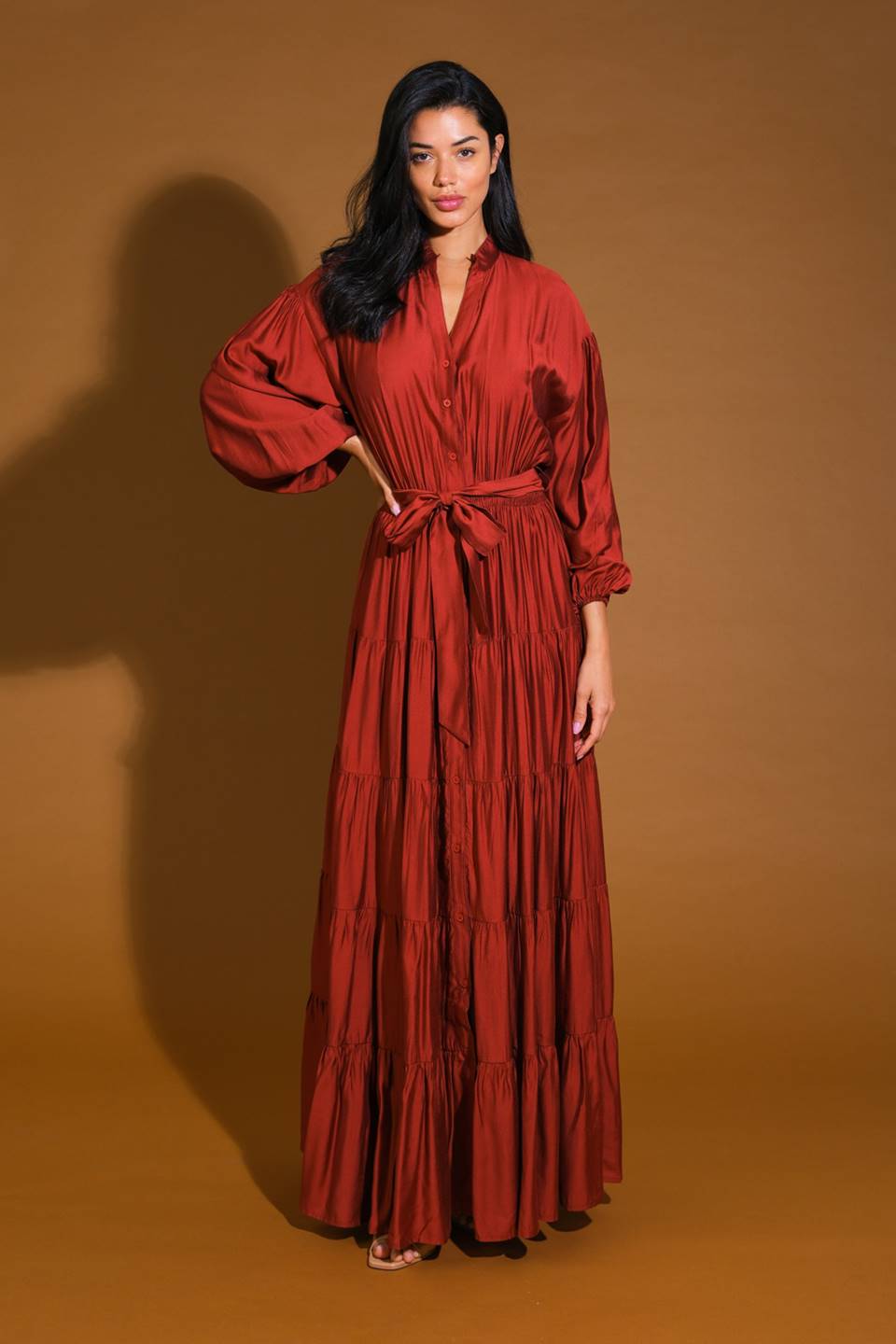 PERFECT POTENTIAL WOVEN MAXI DRESS - Mack & Harvie