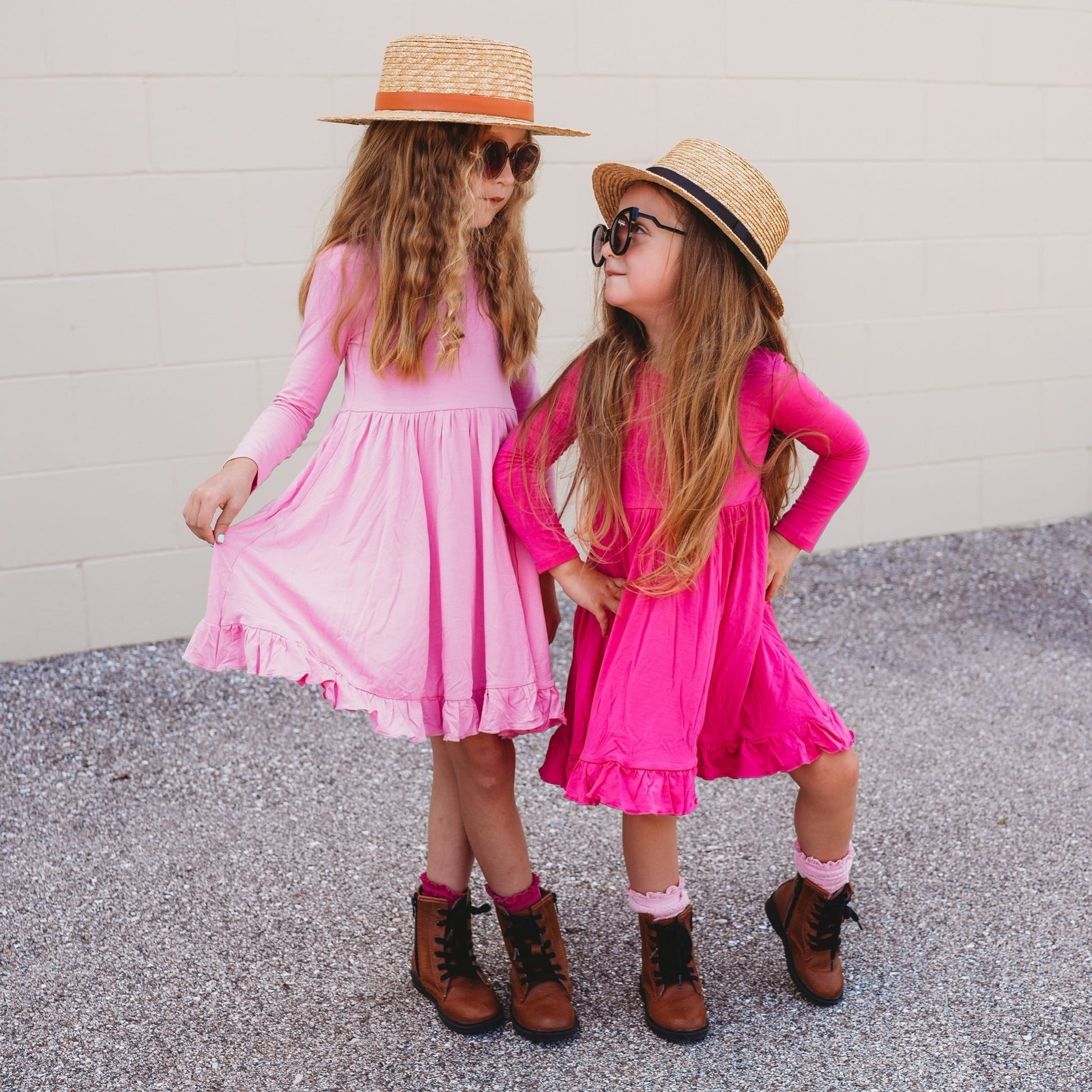 PETAL PINK DREAM RUFFLE DRESS - Mack & Harvie