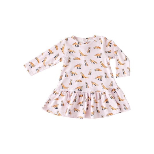 Pink Fox Swing Dress - Mack & Harvie