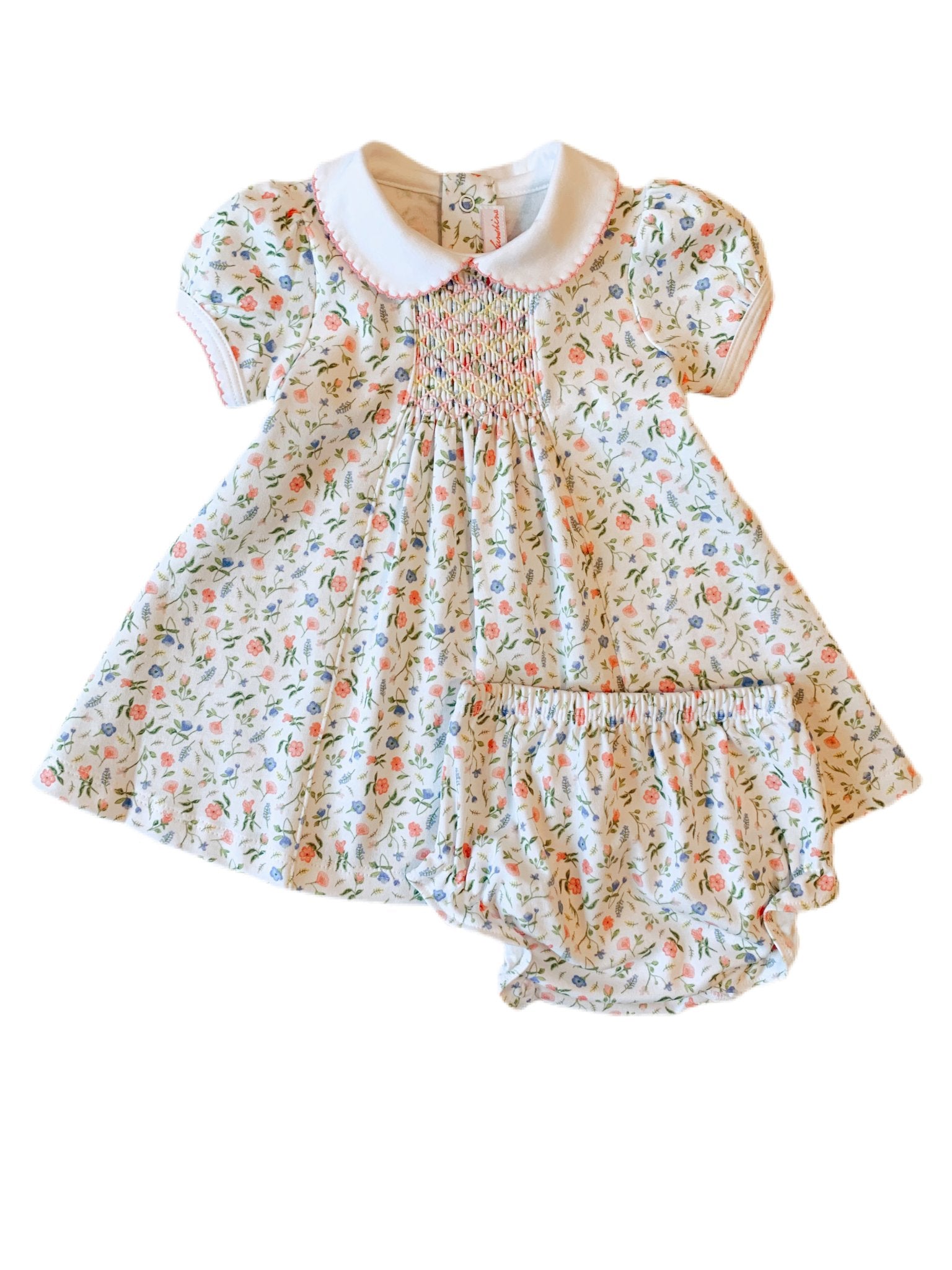 Pink Madison Smocked Dress - Mack & Harvie