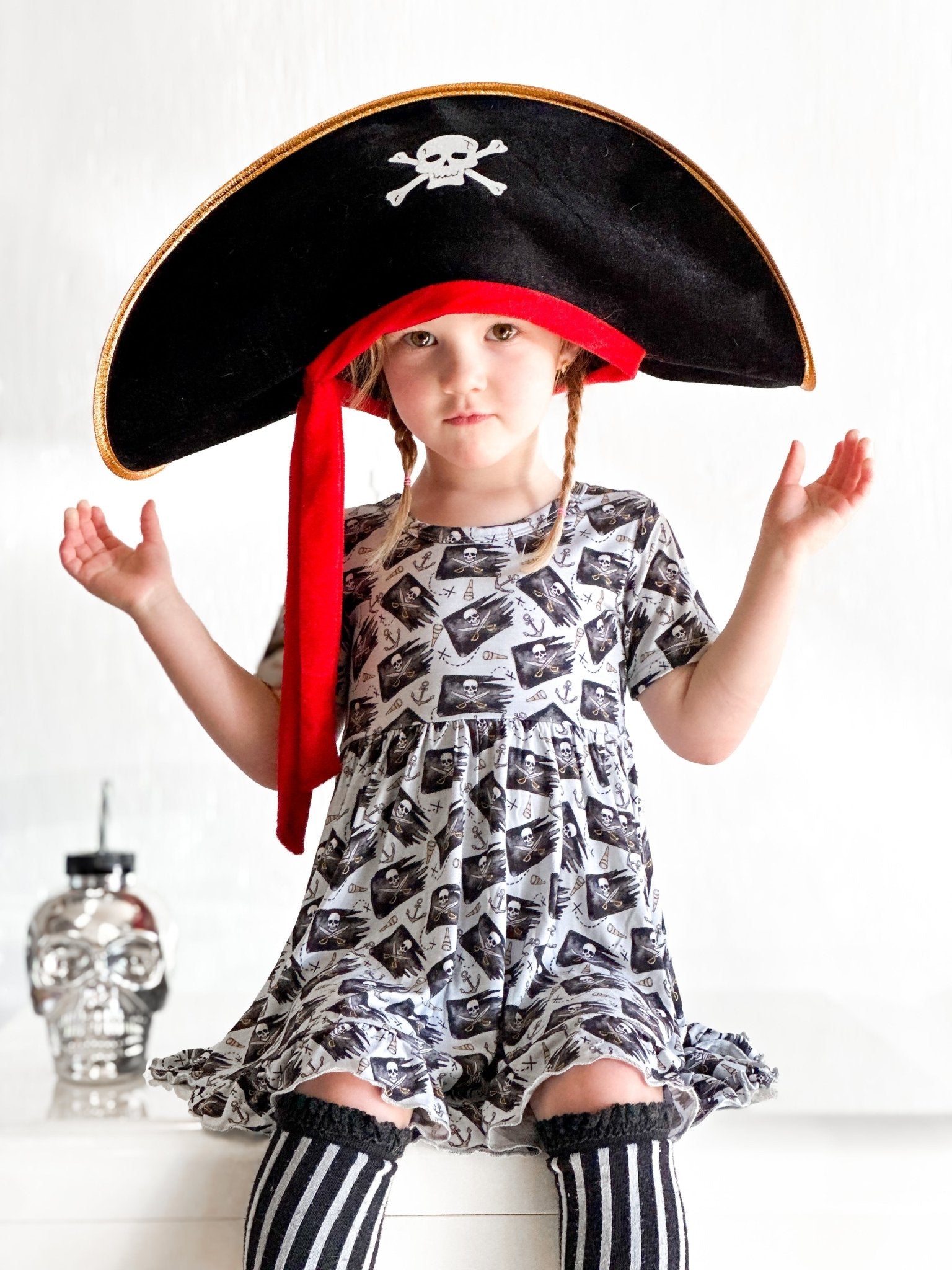 PIRATE CREW DREAM RUFFLE DRESS - Mack & Harvie