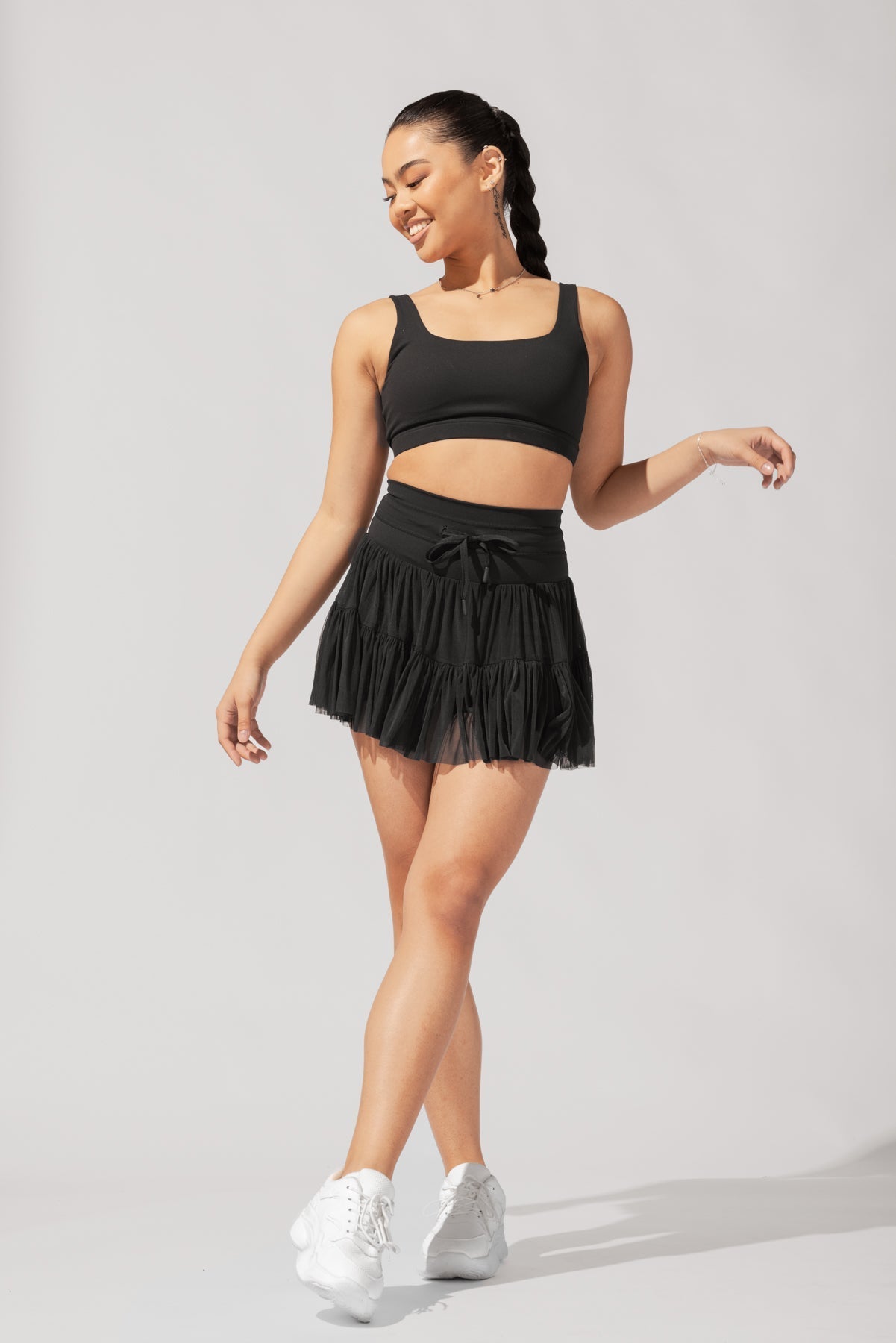 Pirouette Skort - Black - Mack & Harvie