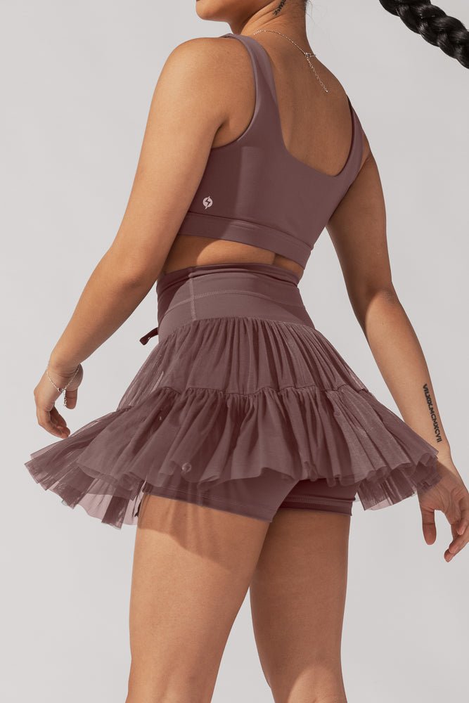 Pirouette Skort - Peppercorn - Mack & Harvie