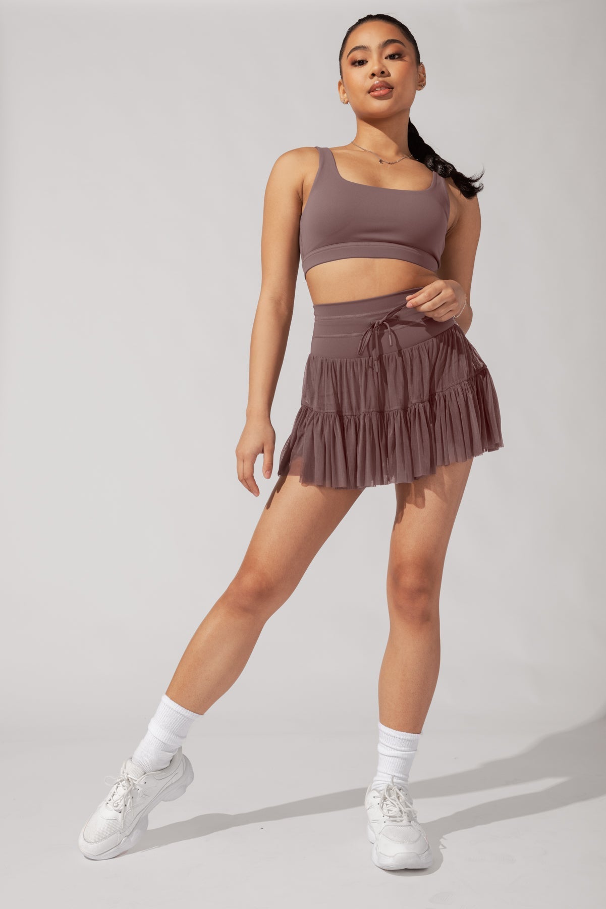 Pirouette Skort - Peppercorn - Mack & Harvie