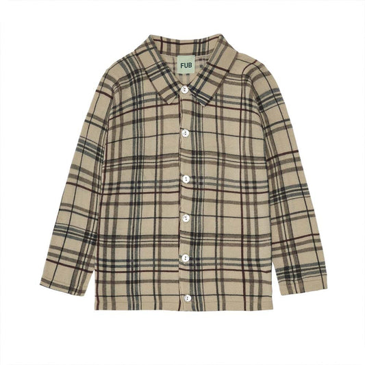 Plaid Button Down Shirt - Hay - Mack & Harvie