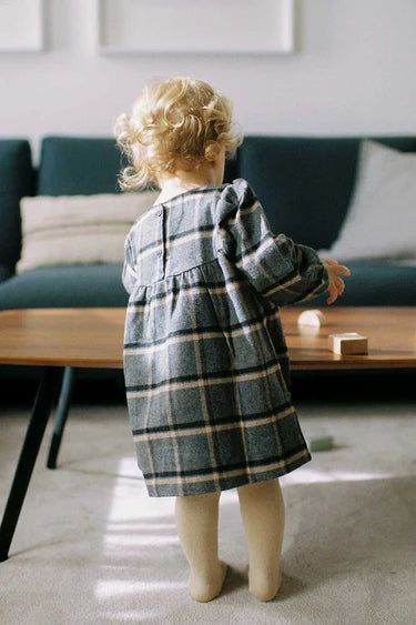 Plaid Flannel Baby Dress - Unique - Mack & Harvie