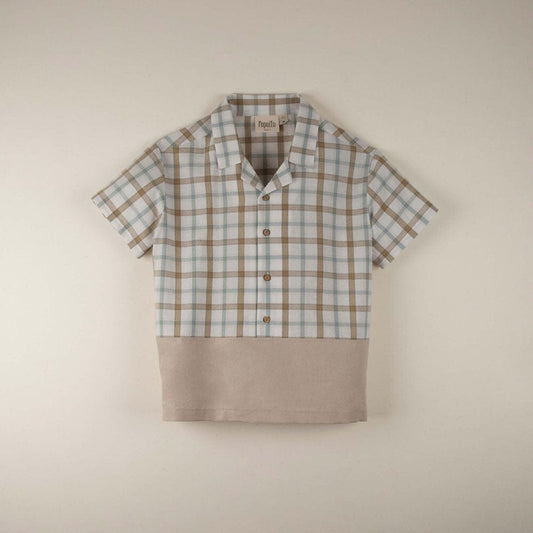 Plaid Shirt with Label - Mack & Harvie