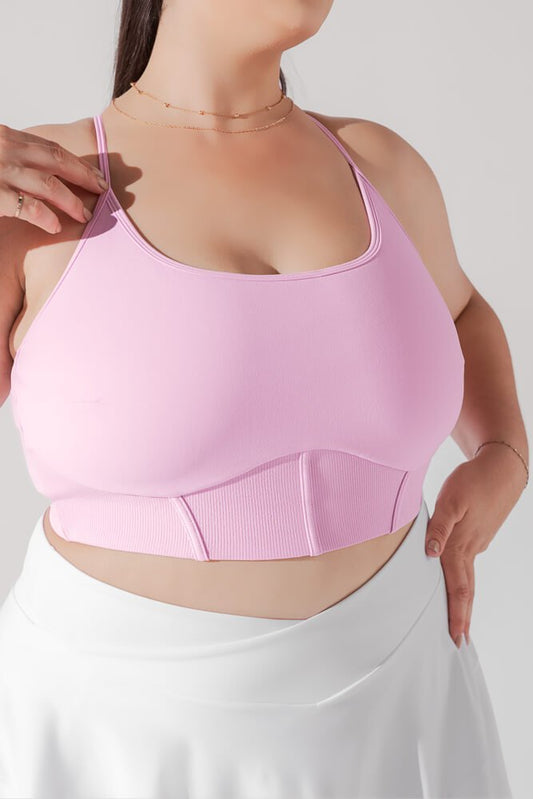 Plié Corset Crop Bralette - Bubblegum - Mack & Harvie