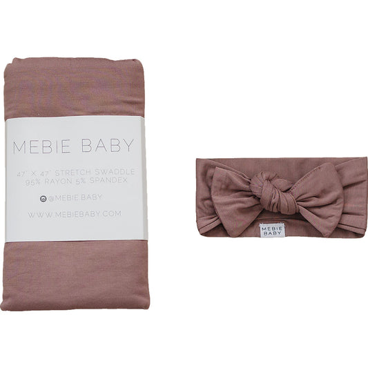 Plum Bamboo Head Wrap Set - Mack & Harvie