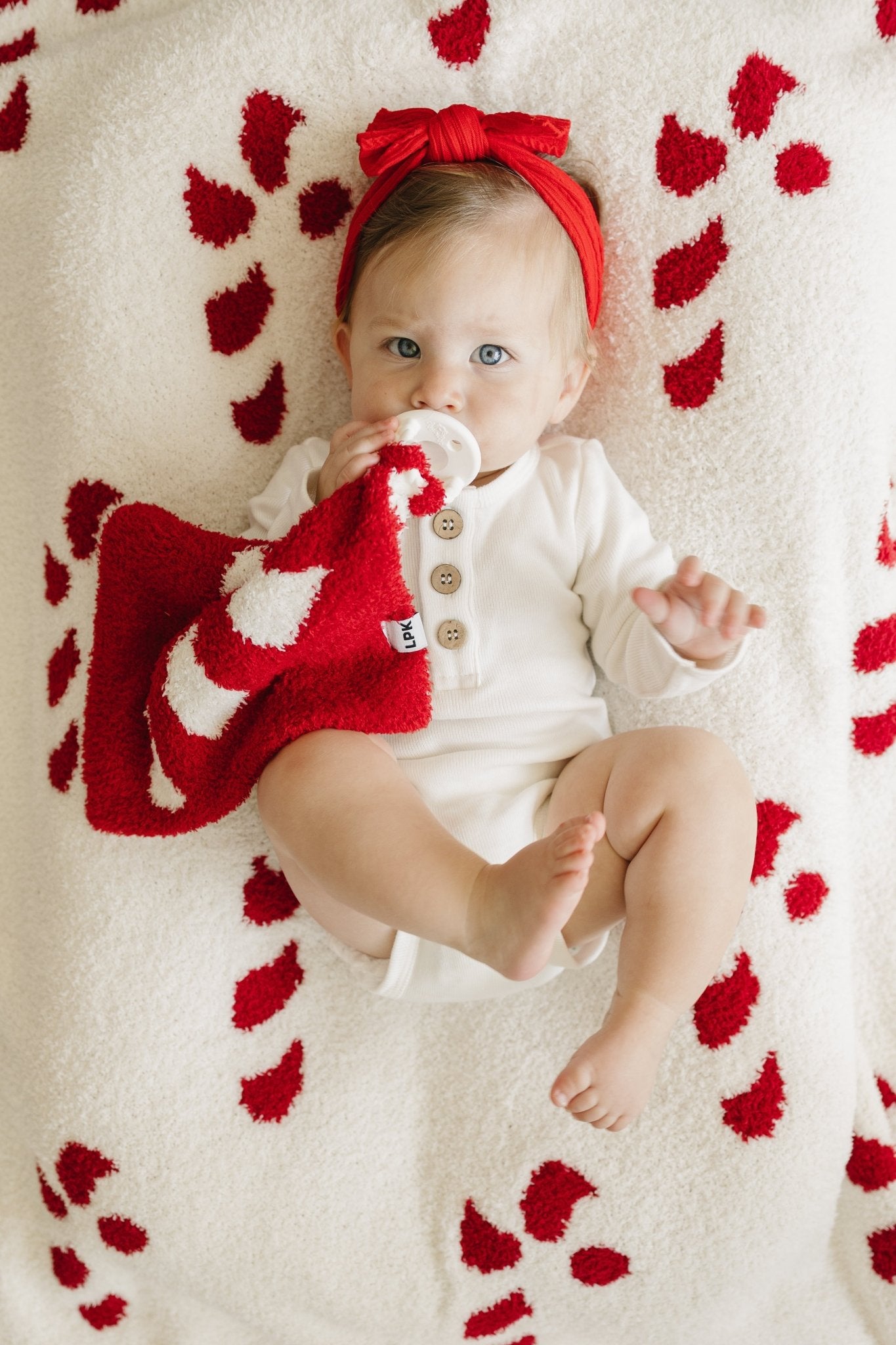 Plush Lovey | Candy Cane - Mack & Harvie