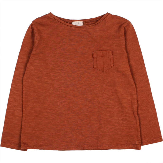 Pocket T-Shirt - Rust - Mack & Harvie