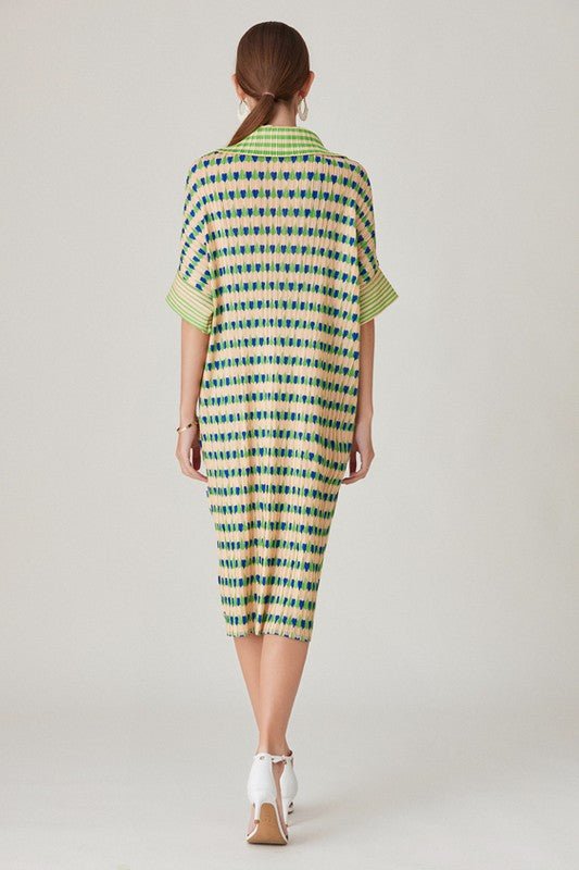 Pollie Green Dress - Mack & Harvie