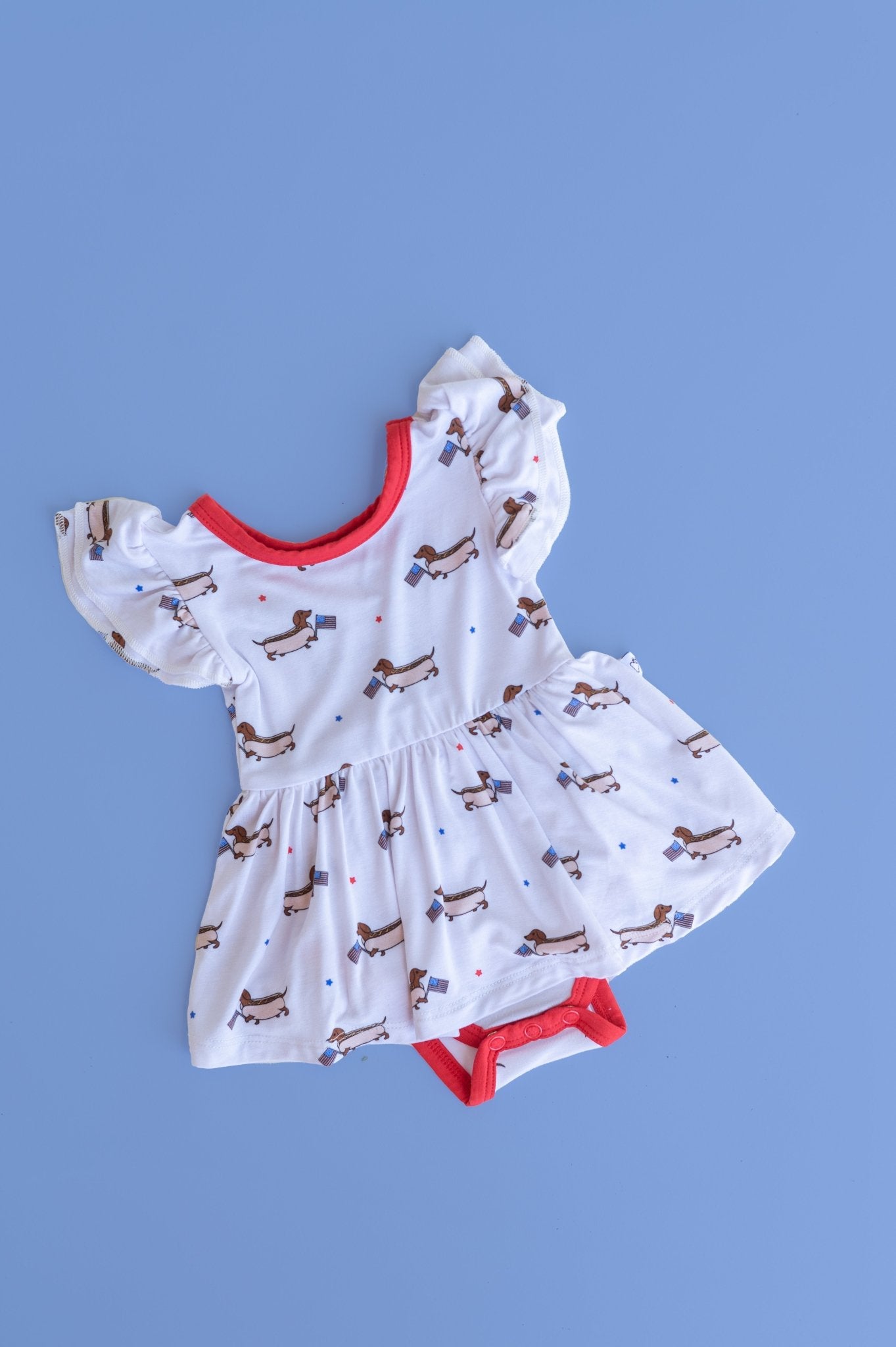 PRESTON'S AMERICAN PUPS DREAM BODYSUIT DRESS - Mack & Harvie