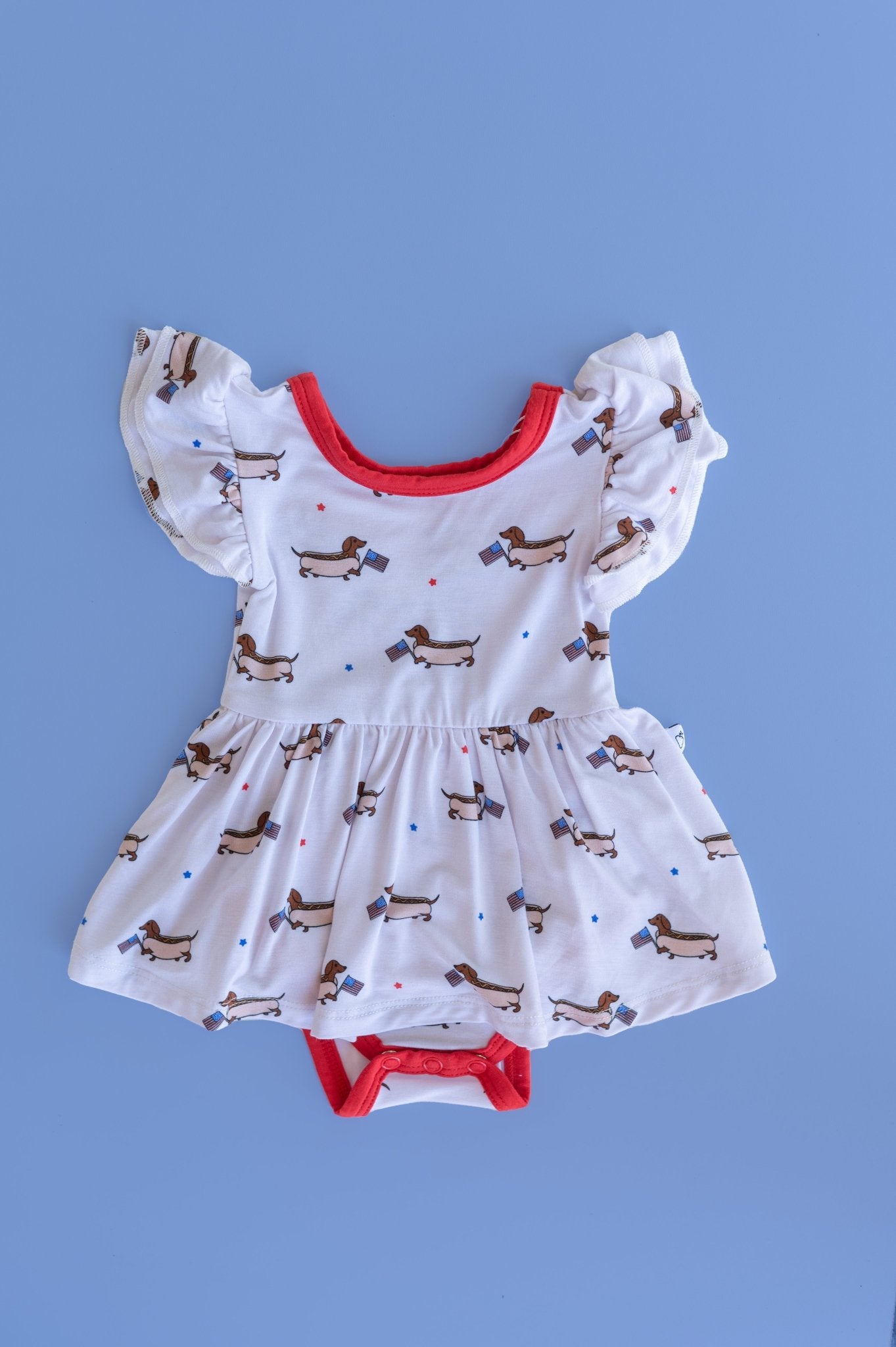 PRESTON'S AMERICAN PUPS DREAM BODYSUIT DRESS - Mack & Harvie