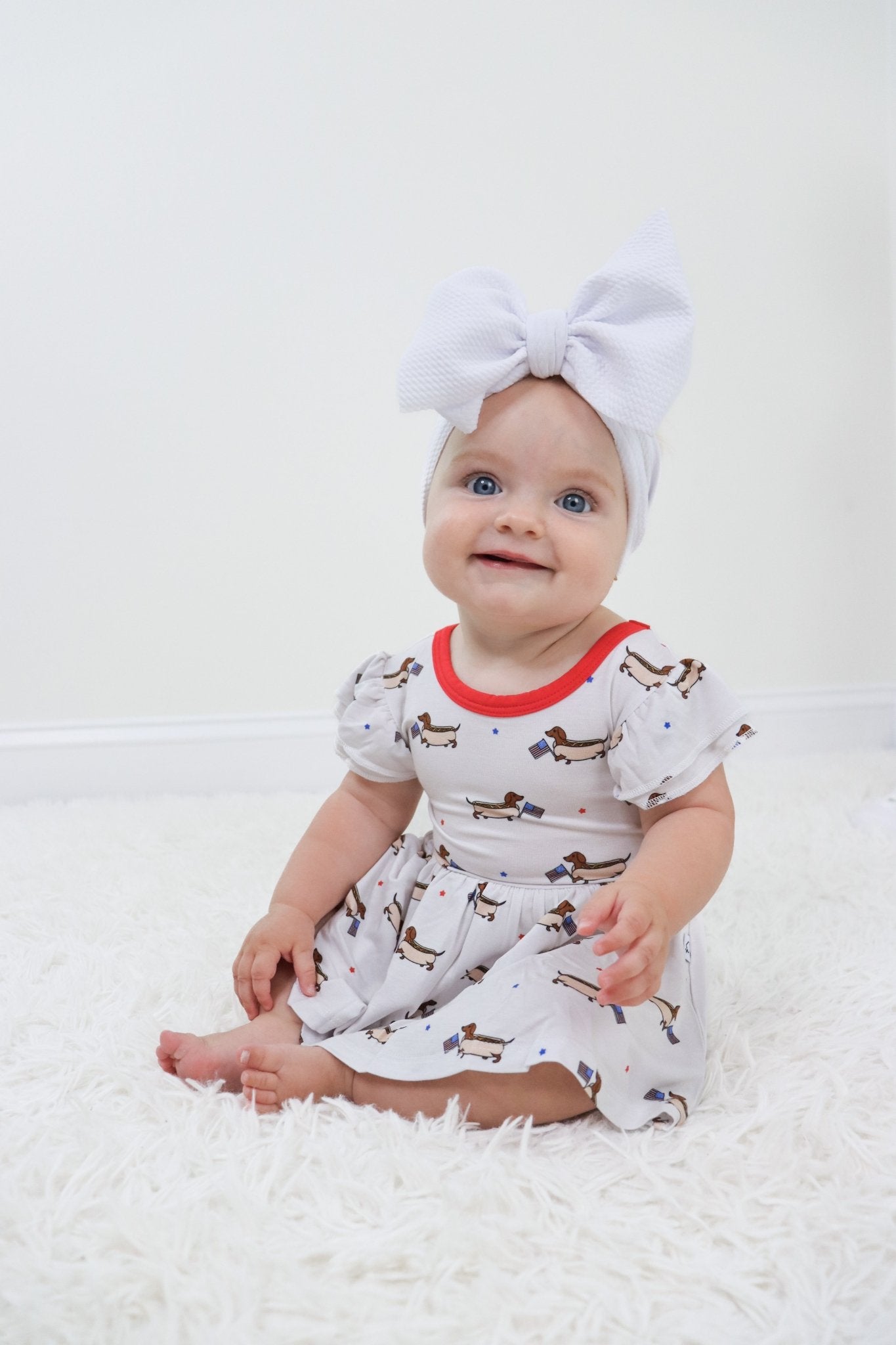 PRESTON'S AMERICAN PUPS DREAM BODYSUIT DRESS - Mack & Harvie