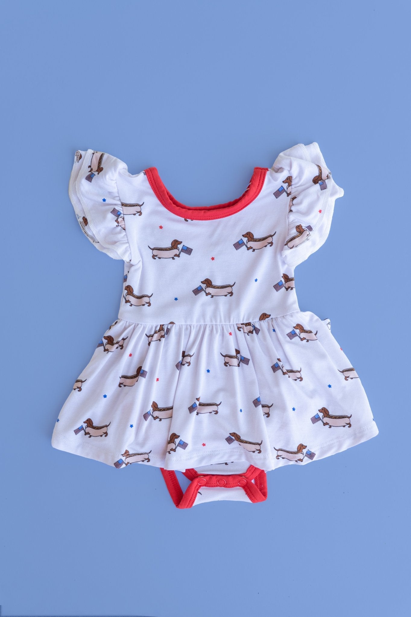 PRESTON'S AMERICAN PUPS DREAM BODYSUIT DRESS - Mack & Harvie